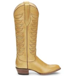 Justin Boots Women's Whitley Antique Yellow Vintage Justin Cowgirl Boots -Nrsworld vn4462 4